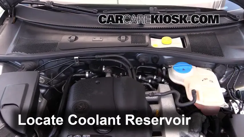2005 Volkswagen Passat GLS 4 Motion 1.8L 4 Cyl. Turbo Wagon Coolant (Antifreeze) Flush Coolant